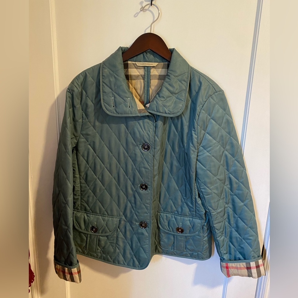 Burberry quilted casual jacket
